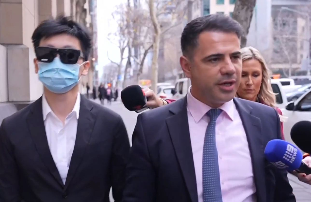 Ryan Cho (pictured left) made a second bid for freedom in the Victorian Supreme Court today after his first bail application was refused in July.