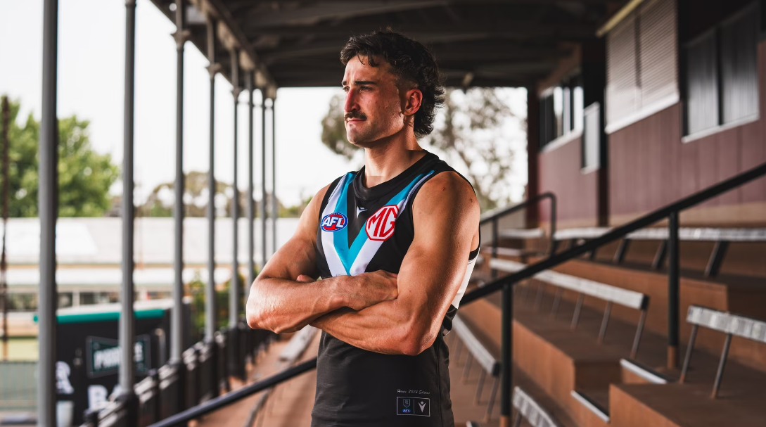 Ivan Soldo took a chance to move to Port Adelaide in hopes of becoming the club's no.1 ruckman.