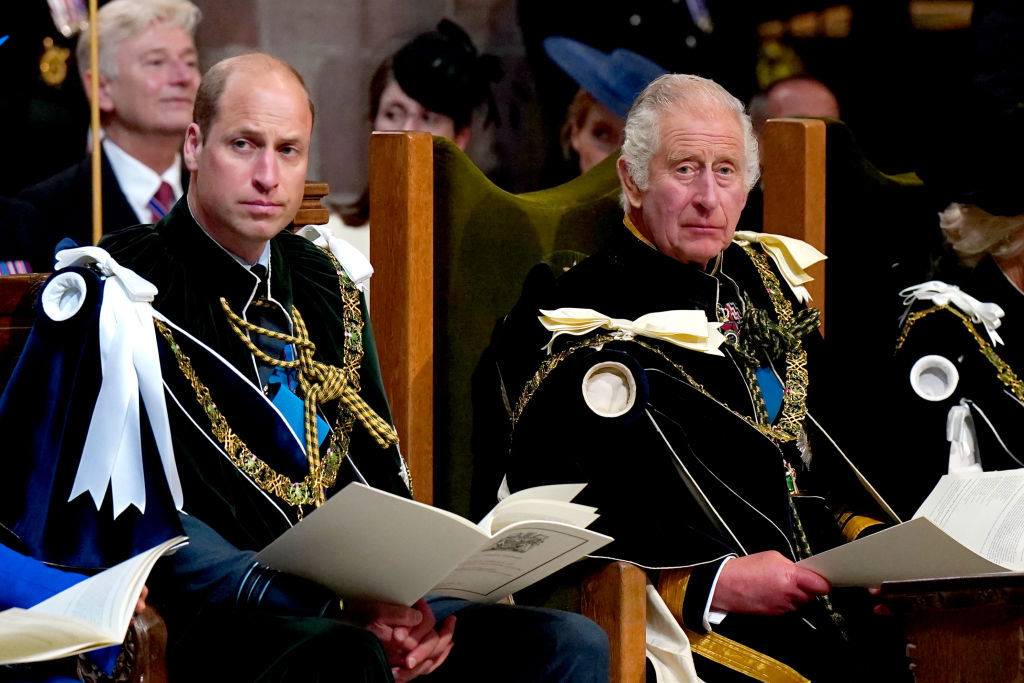 King Charles and Prince William