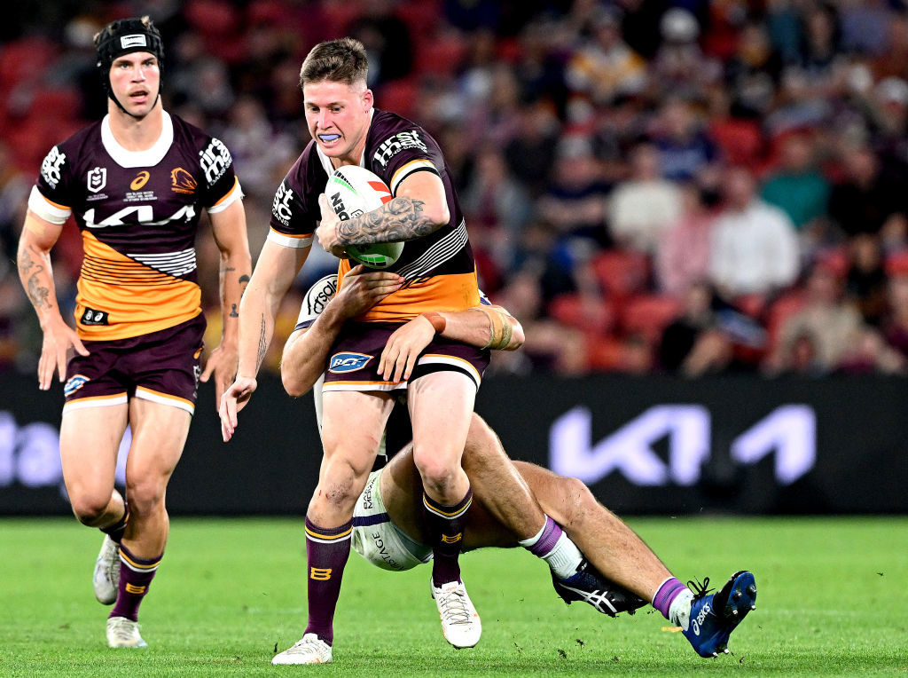 Josh Rogers of the Brisbane Broncos.