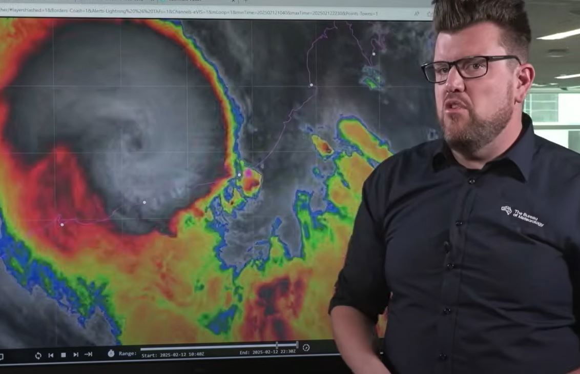 Senior meteorologist Dean Narramore