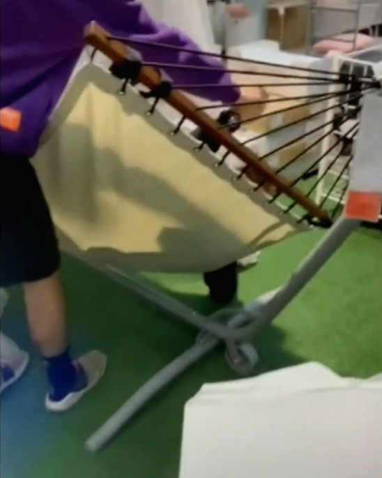 Teens in IKEA.