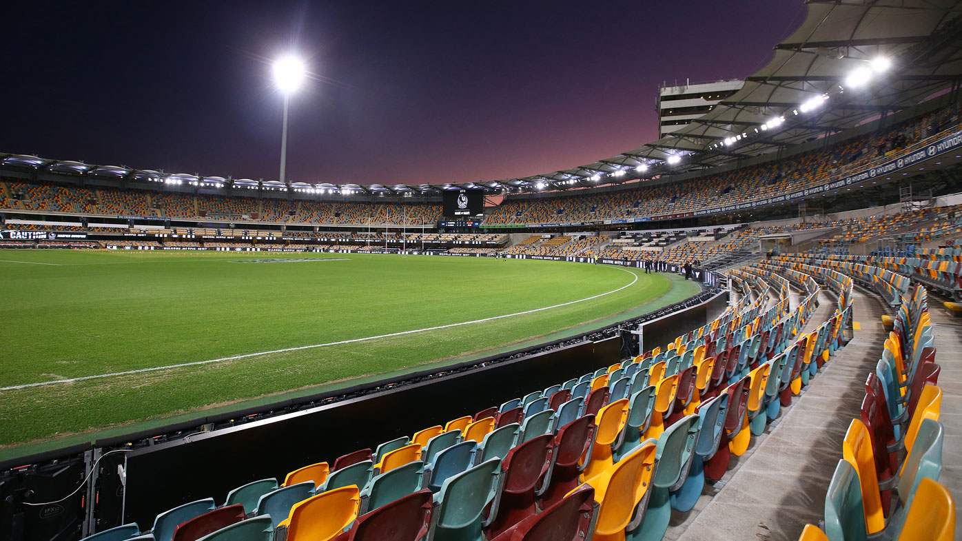 AFL Finals Seating Map - Gabba