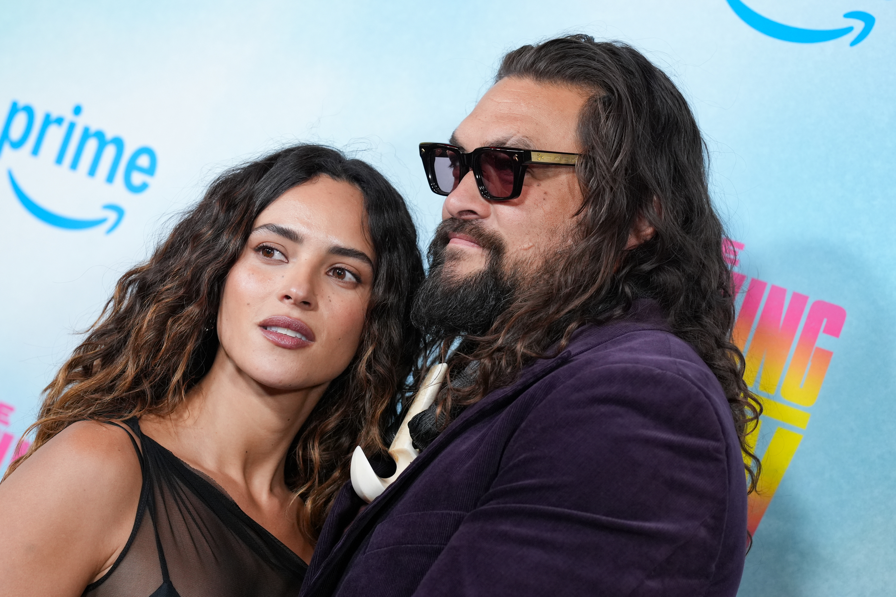 Adria Arjona and Jason Momoa at 