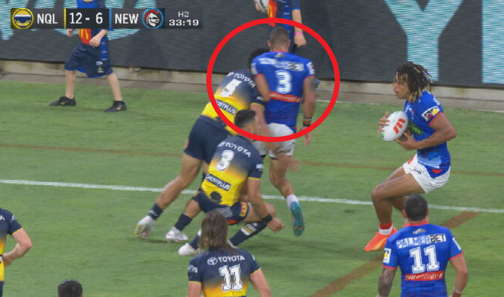 Murray Taulagi sin bin. 