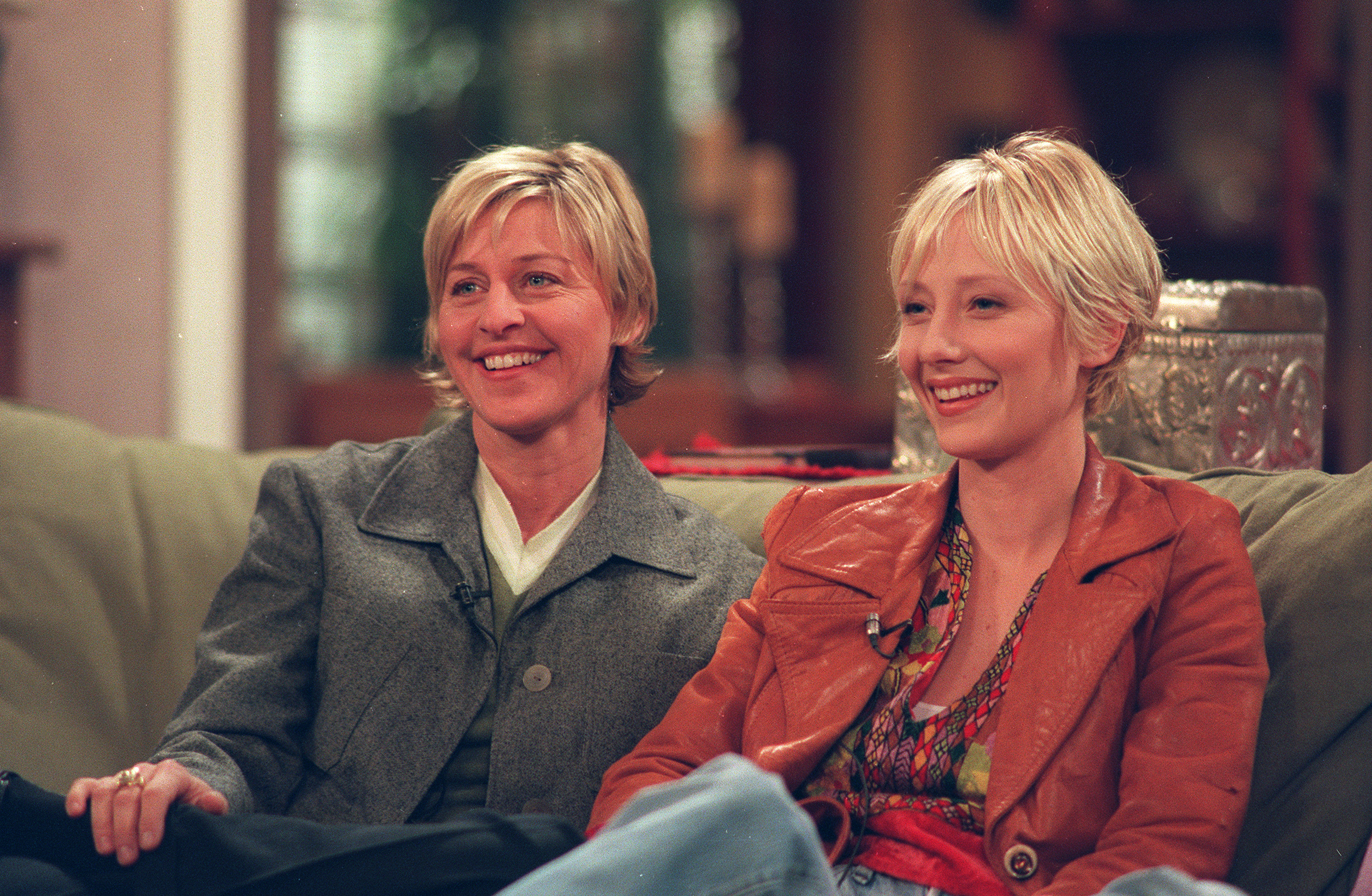 Ellen DeGeneres and Anne Heche