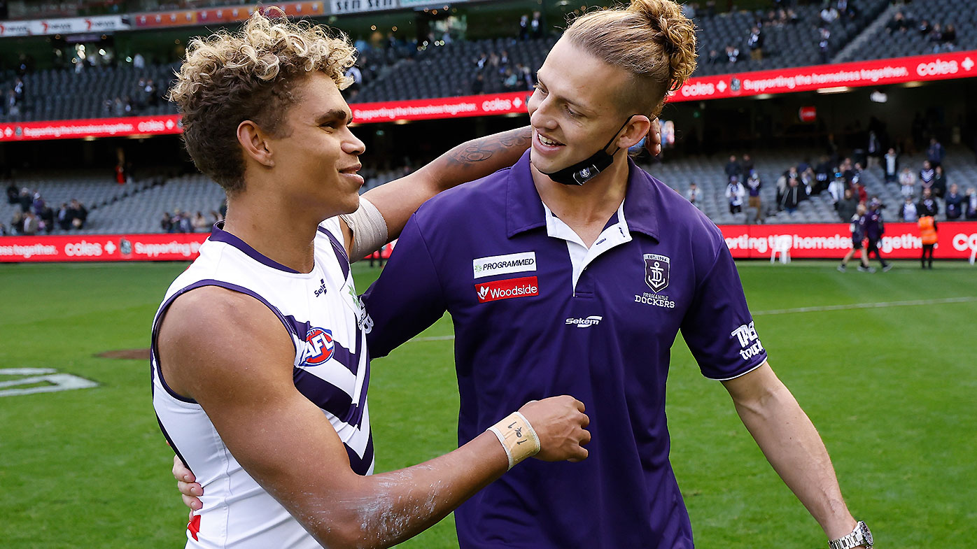 Nat Fyfe and Liam Henry