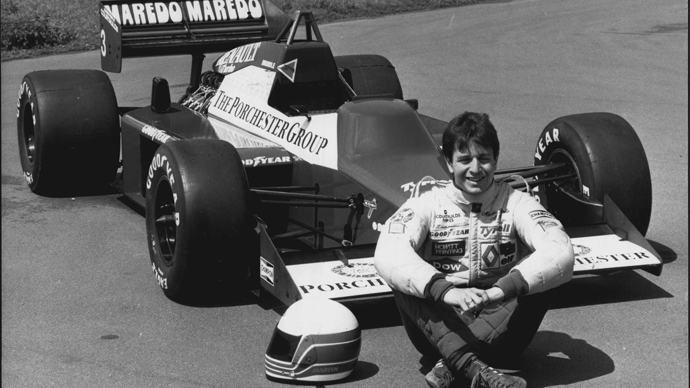 Martin Brundle, pictured here in 1985, drove in Formula 1 from 1984-1996.