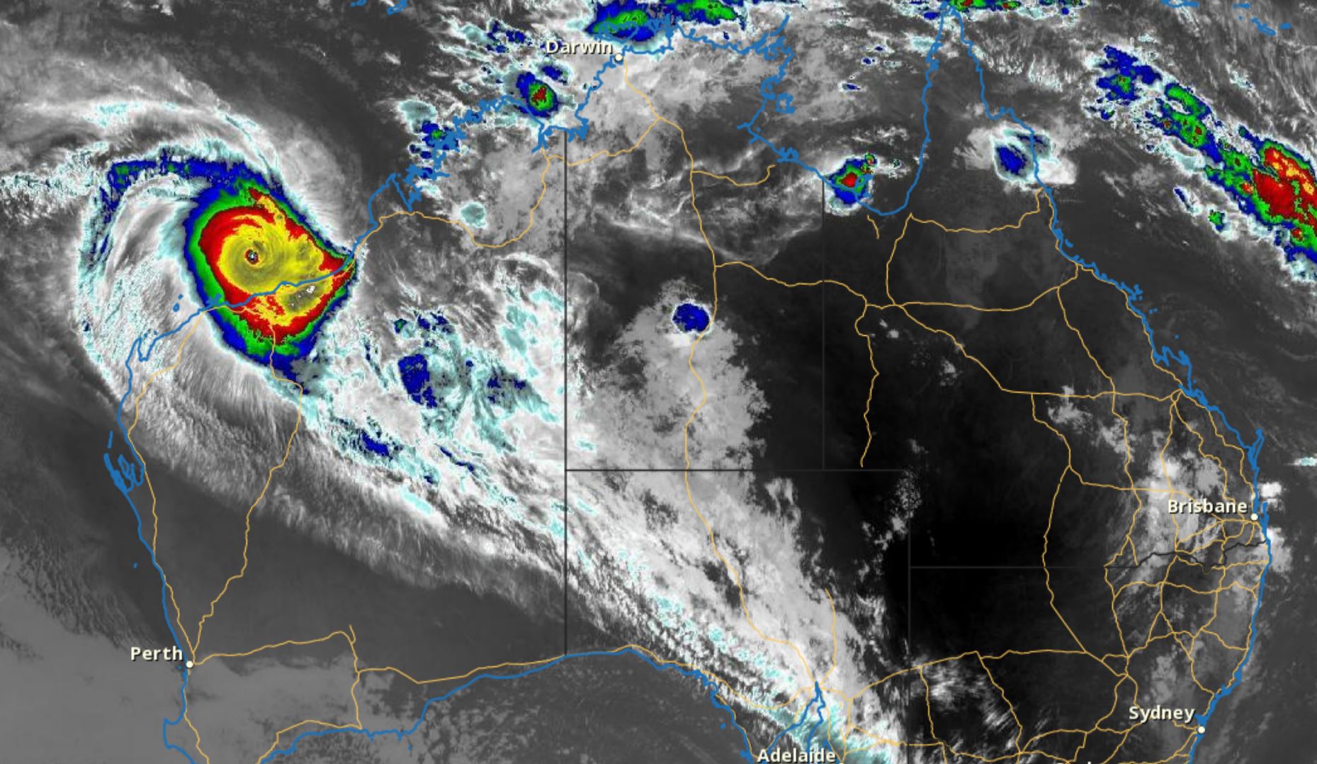 Tropical Cyclone Zelia