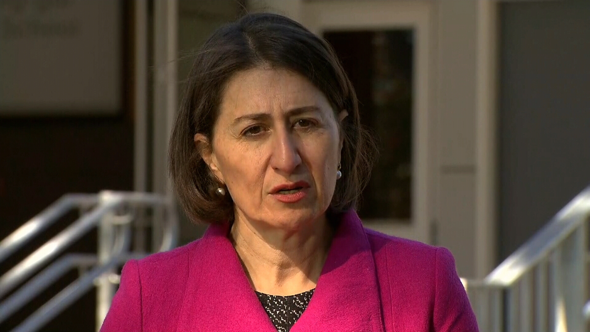 NSW Premier Gladys Berejiklian today.