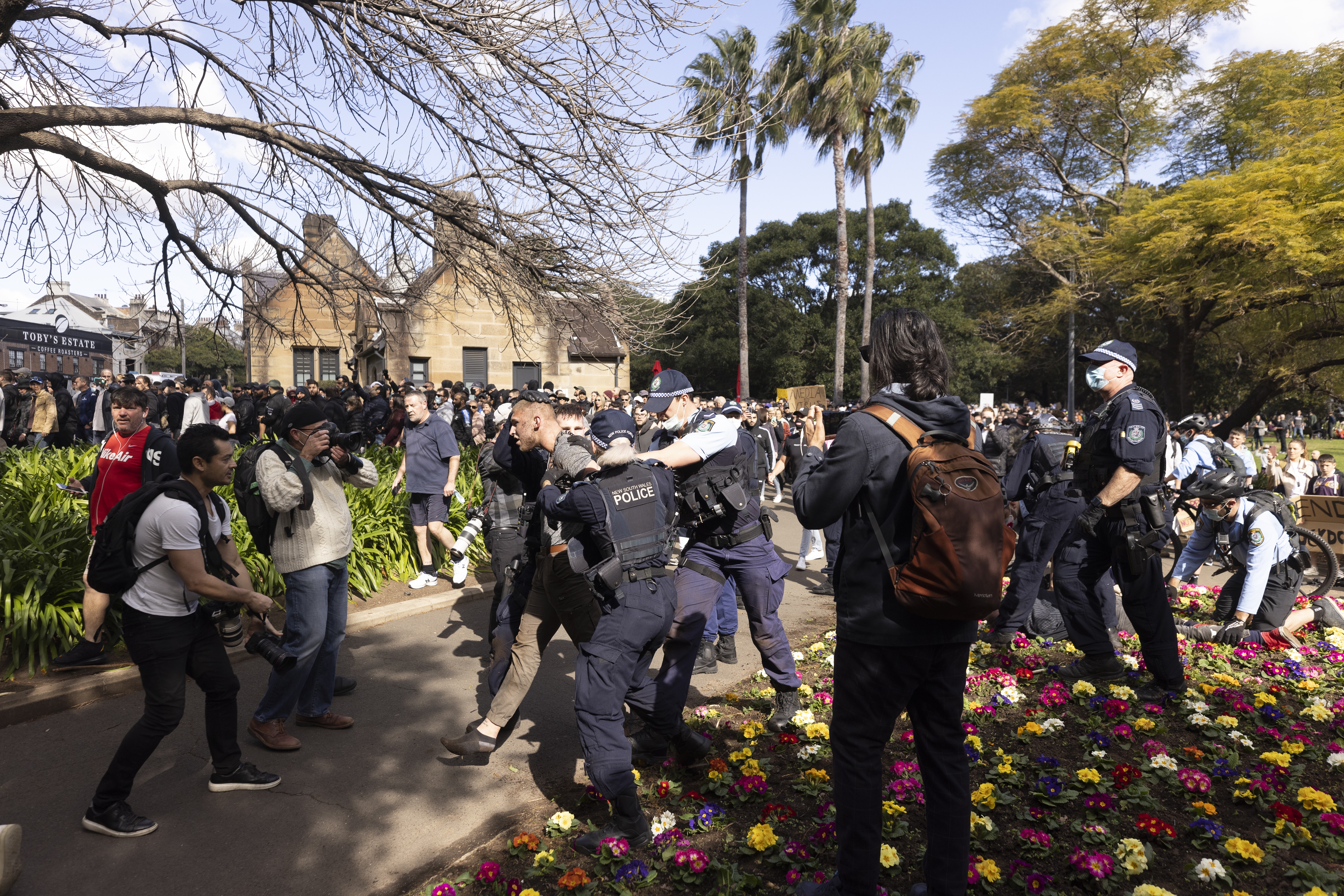 Sydney lockdown protests