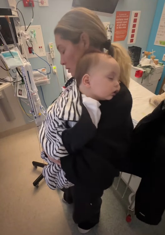 erin mcnaught son obi brain tumour surgery recovery