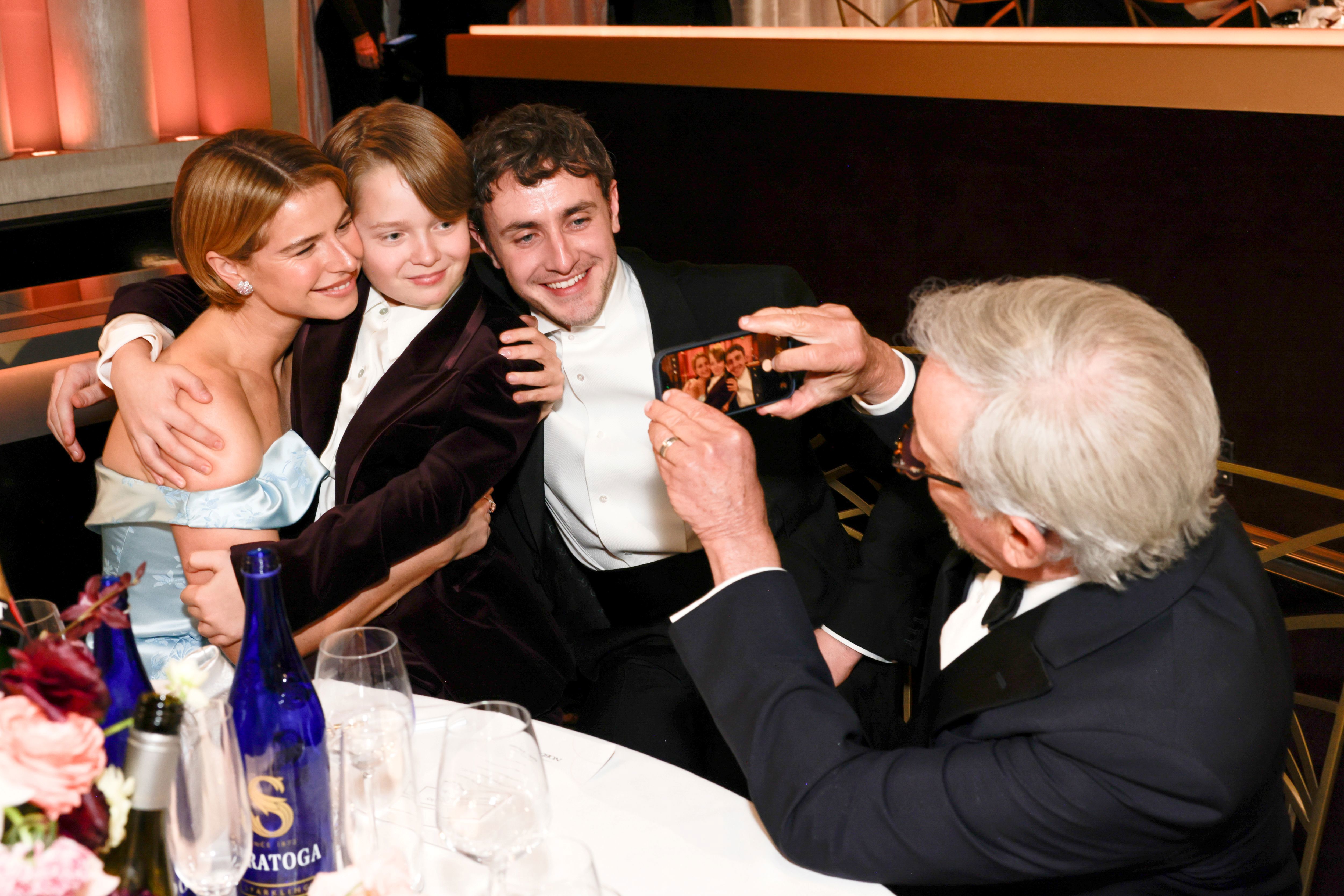 Paul Mescal at the golden globes 