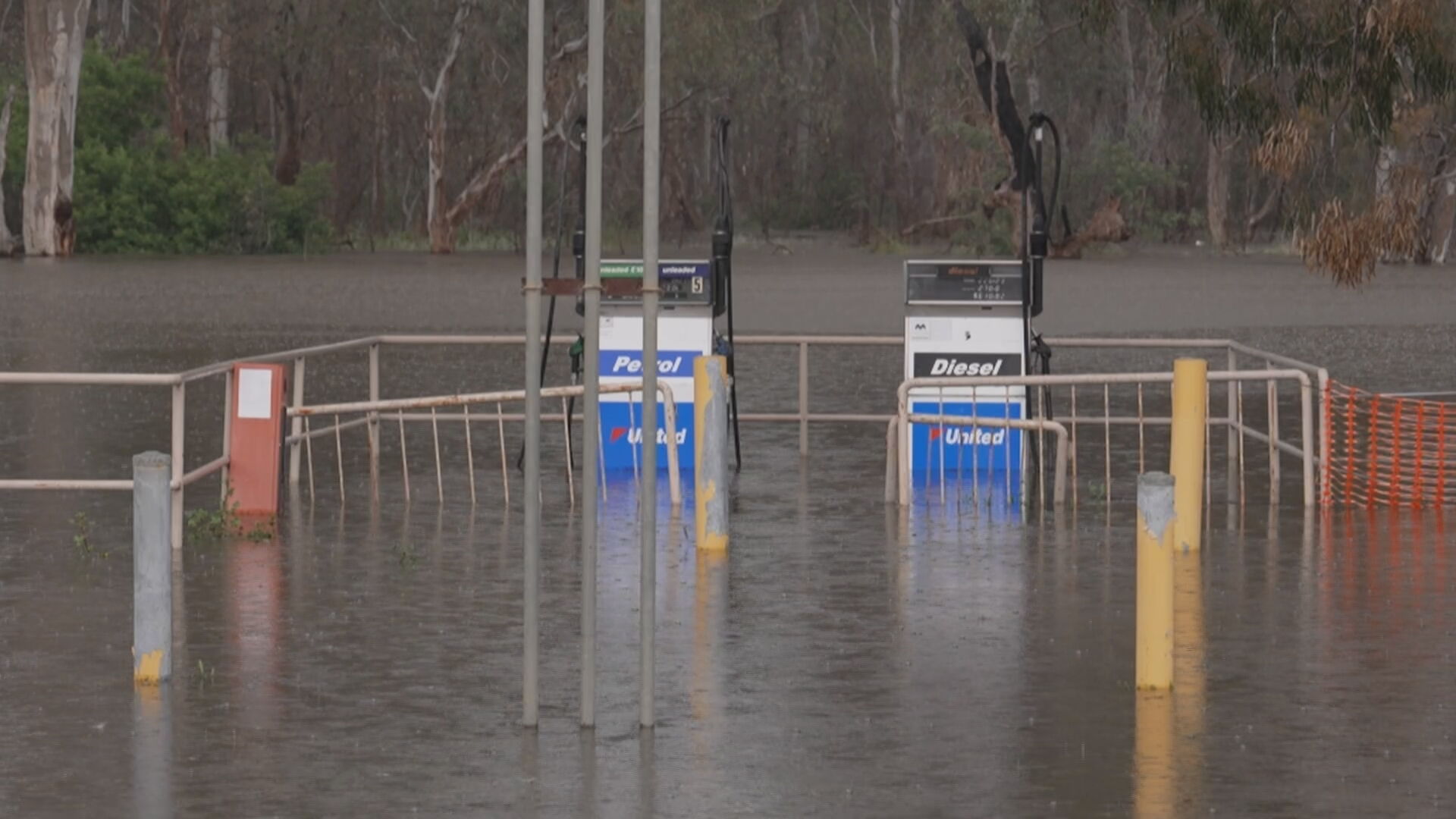 Flooding at Moama in southern NSW.