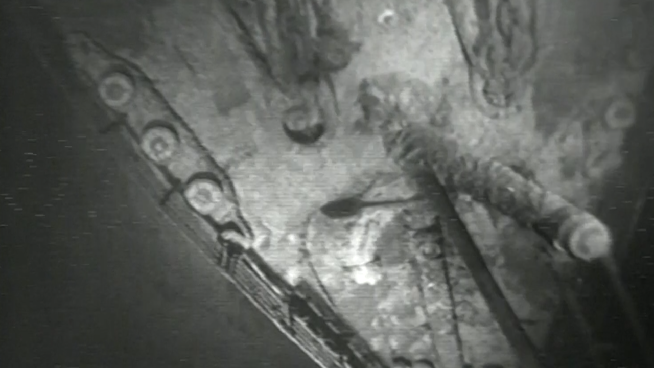 Woods Hole Oceanographic Institution has released never before publicly seen video of the Titanic dive.
