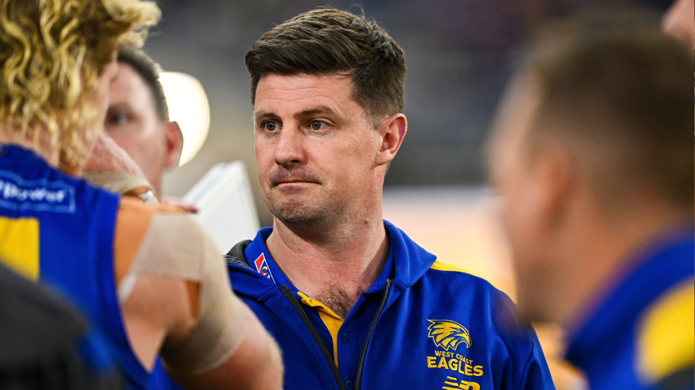 West Coast coach Andrew McQualter.