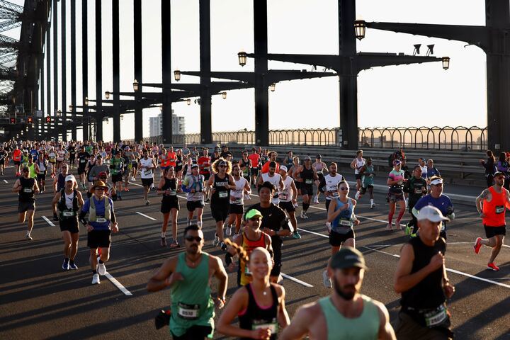 Records broken in historic Sydney Marathon wins