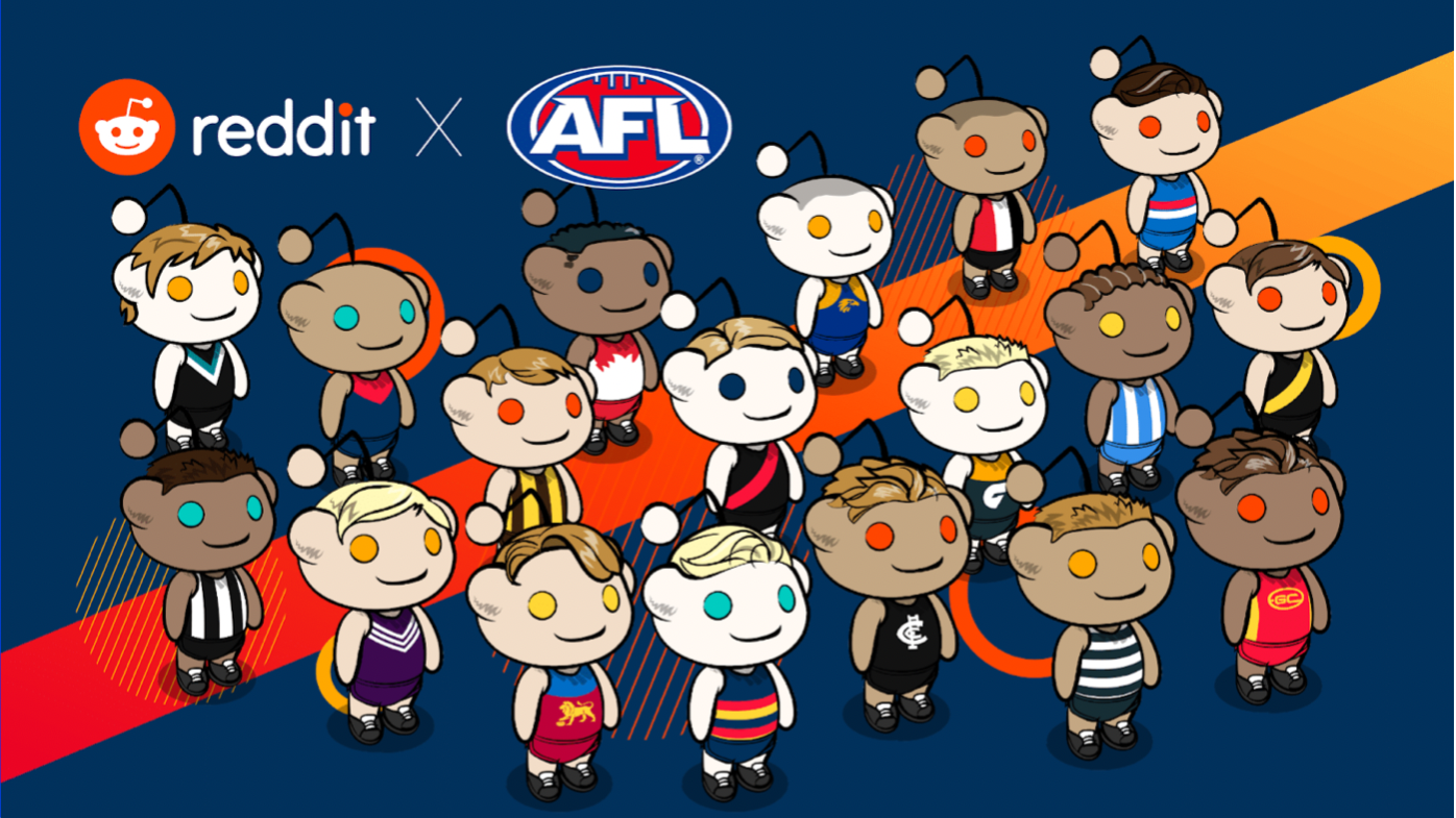 Reddit partners with the AFL for new avatars