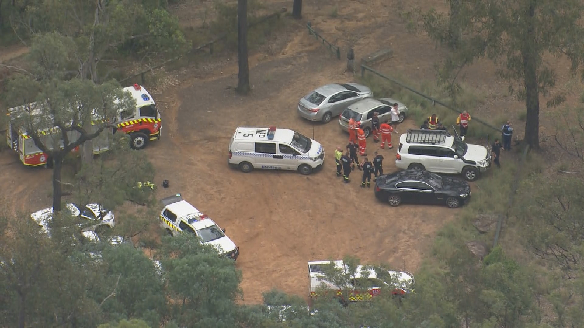 A man has disappeared after trying to retrieve a fishing rod that had fallen into the Nepean River in Sydney.