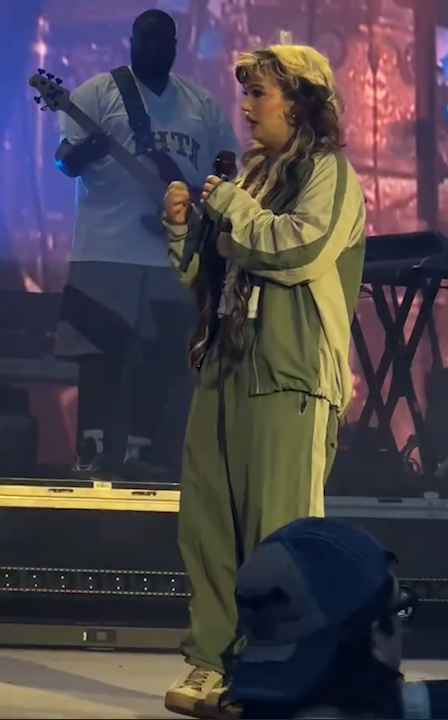 Lola young collapses on stage  All Things Go festival New York September 27