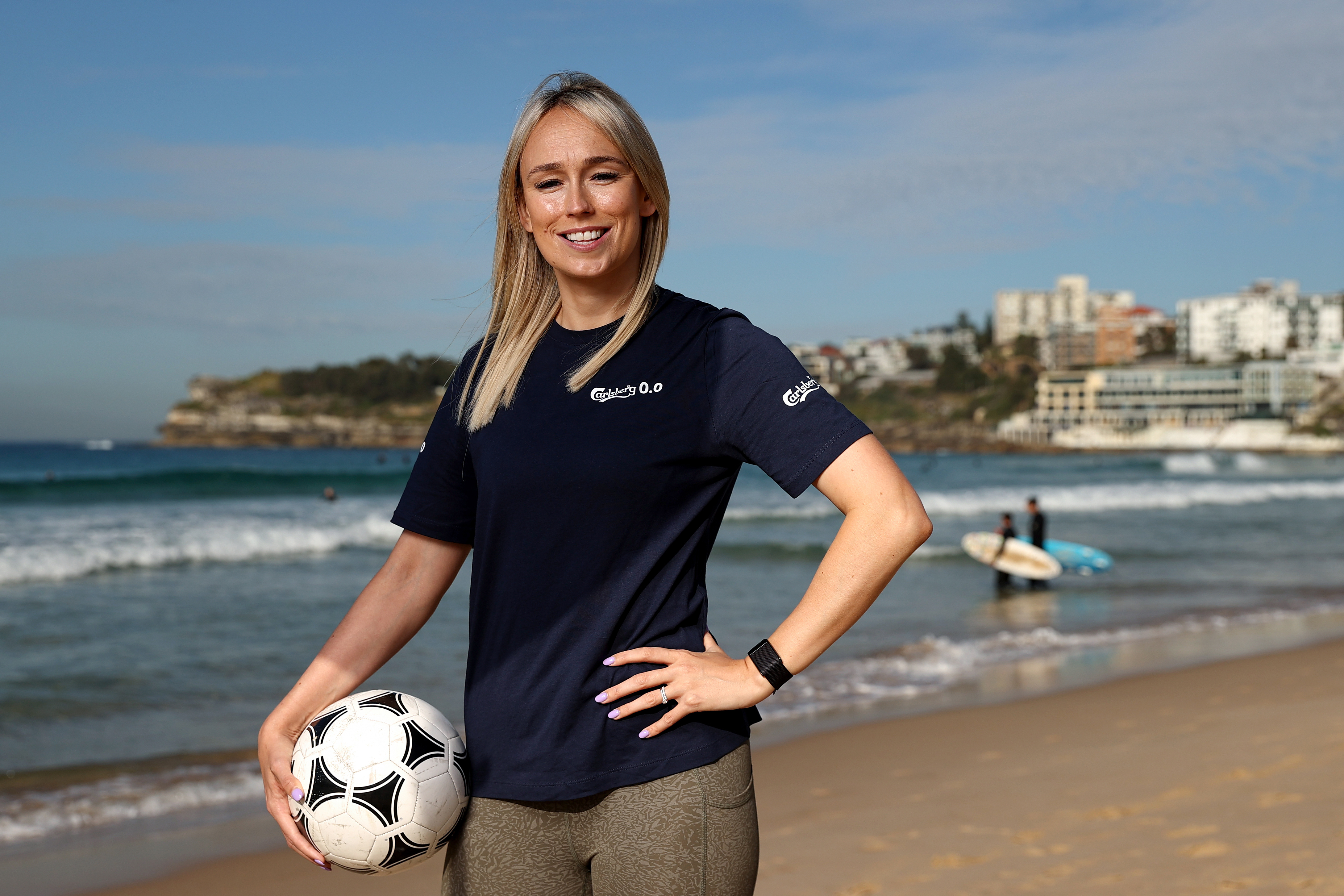 Former Irish international player Stephanie ﻿Roche