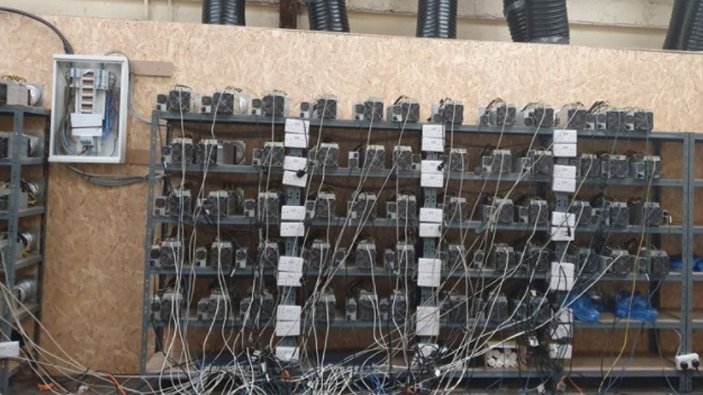 Bitcoin farm powered by stolen electricity found by UK police
