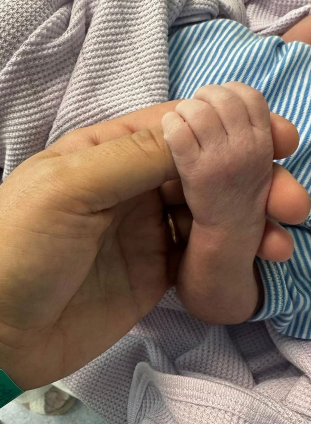 Brittany Higgins welcomes first child with partner