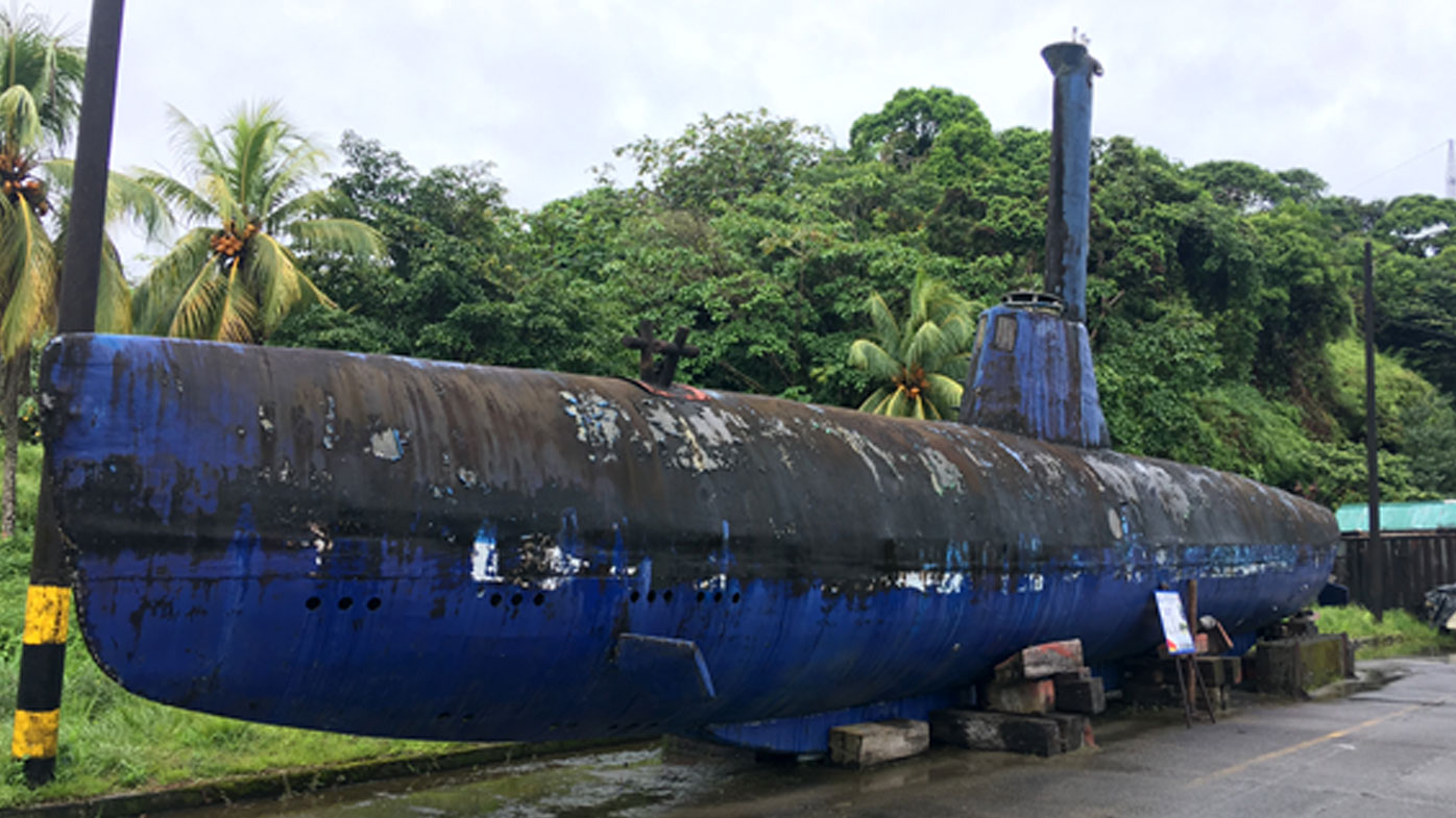 Drug trafficking using submarines