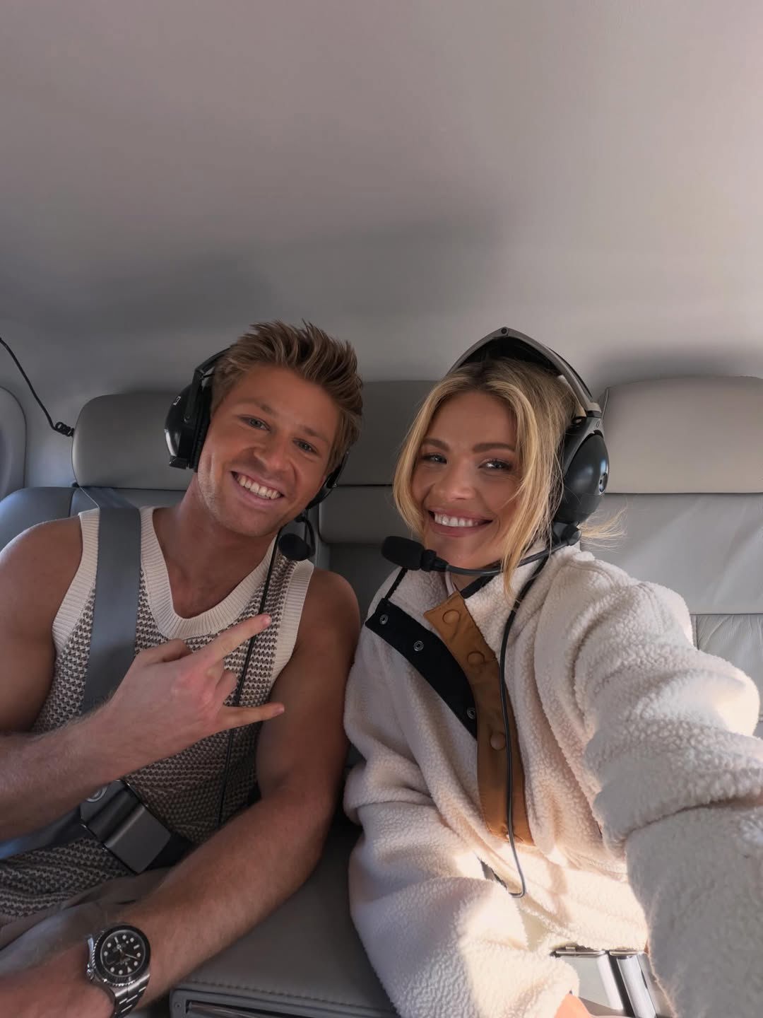 Robert Irwin with Witney Carson