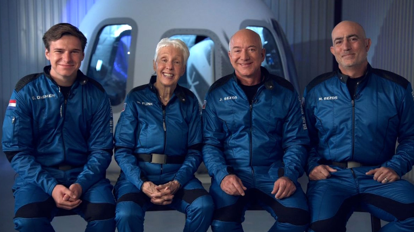 Jeff Bezos Space Flight Date Time Space Crew Location And Everything Else You Need To Know Explainer
