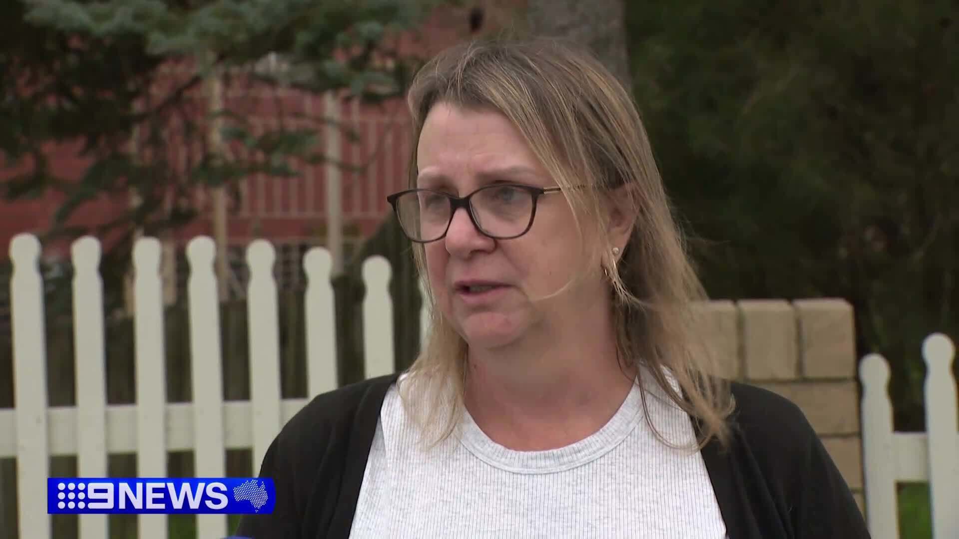 Tracey Jean will never be able to forget the trauma that unfolded outside her parents' doorstep after the crash in Melbourne.