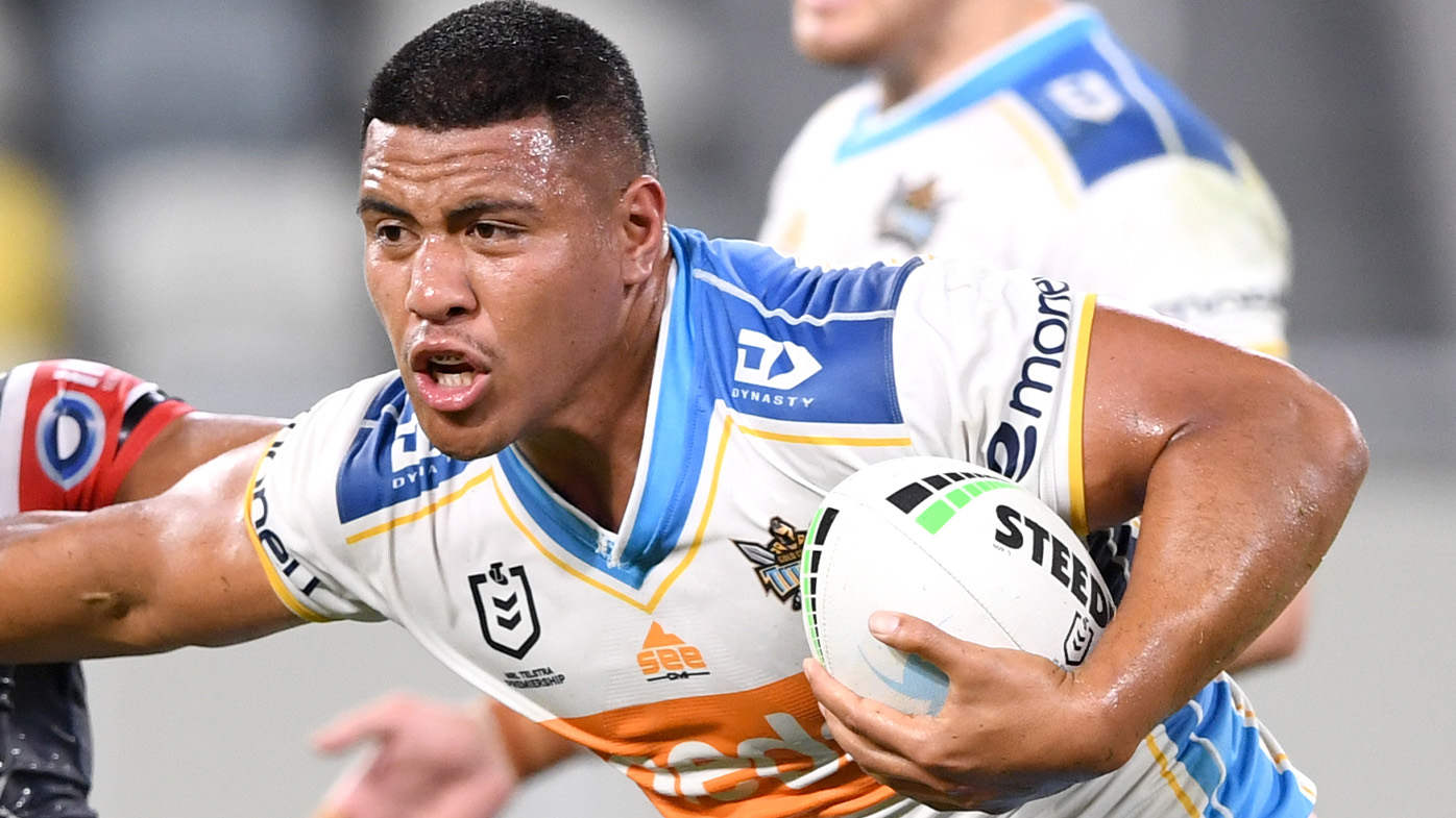 NRL news, 2021 Gold Coast Titans' Moeaki Fotuaika to the best