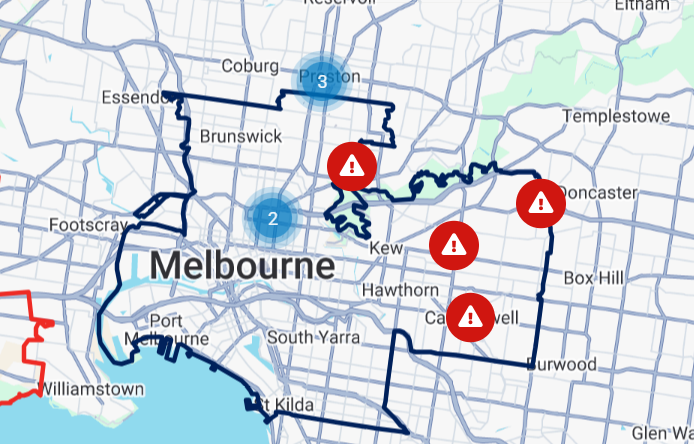 Power outages Victoria