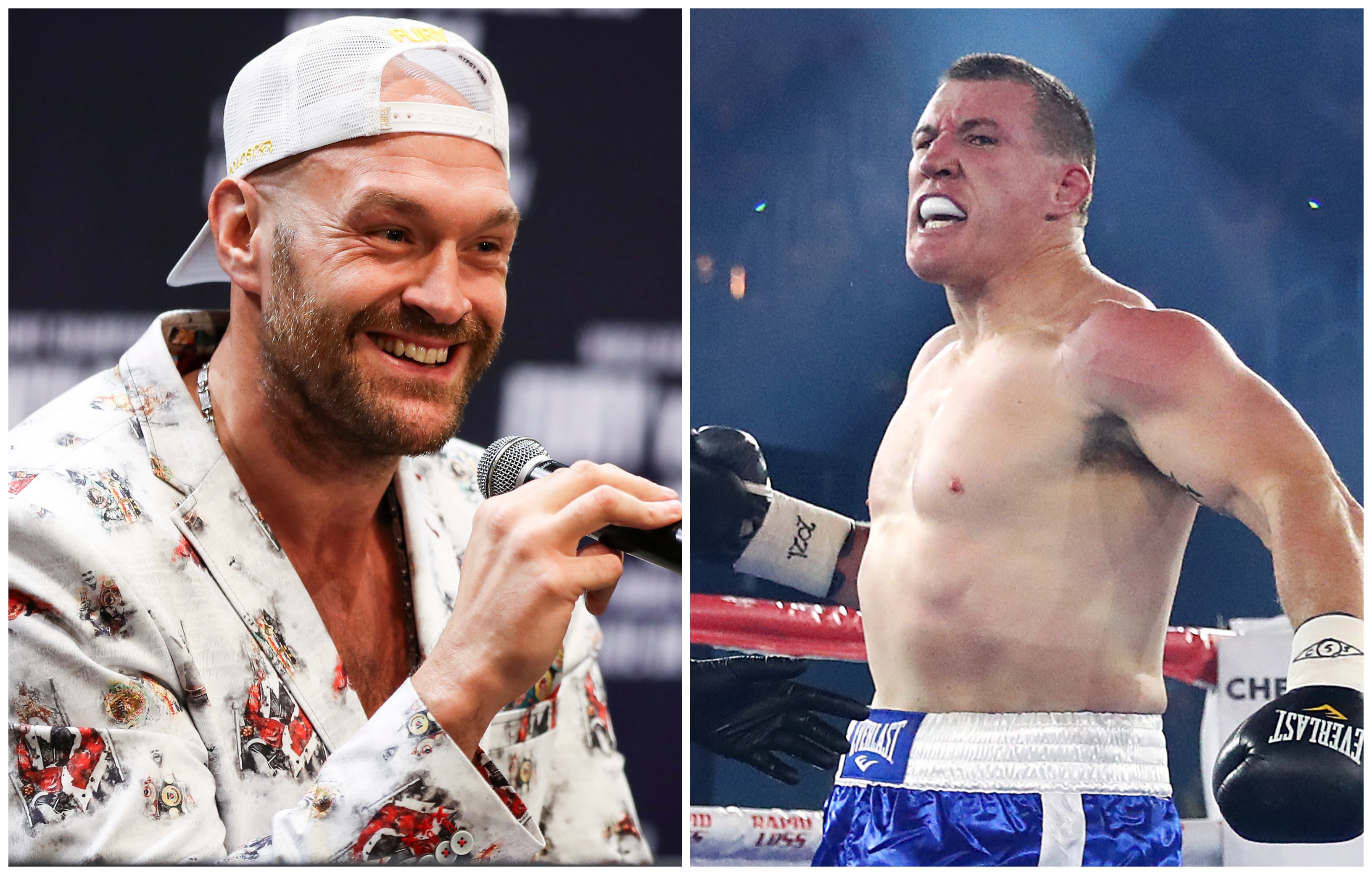 Tyson Fury had high praise for Paul Gallen.