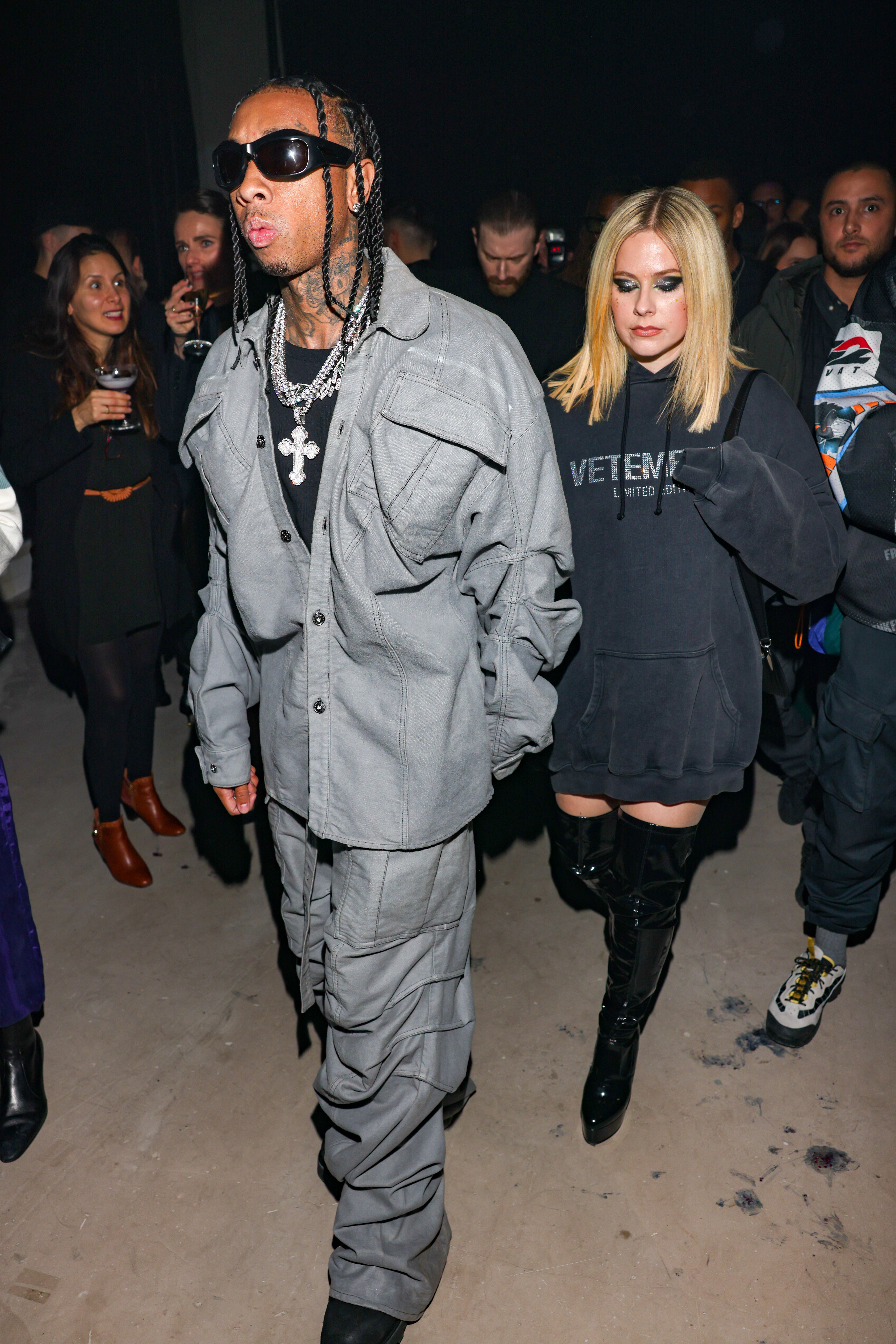 Tyga and Avril Lavigne 
