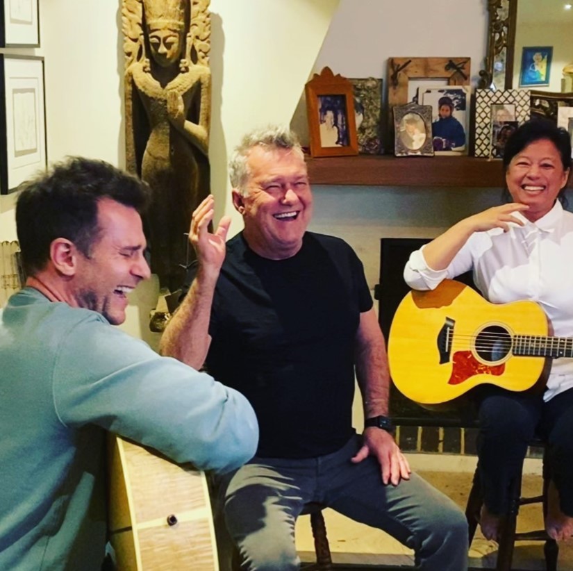 David Campbell wishes dad Jimmy Barnes a happy 65th birthday.