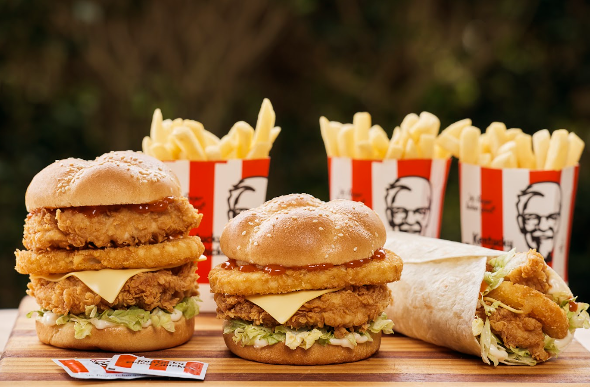 KFC New Tower Burger Range