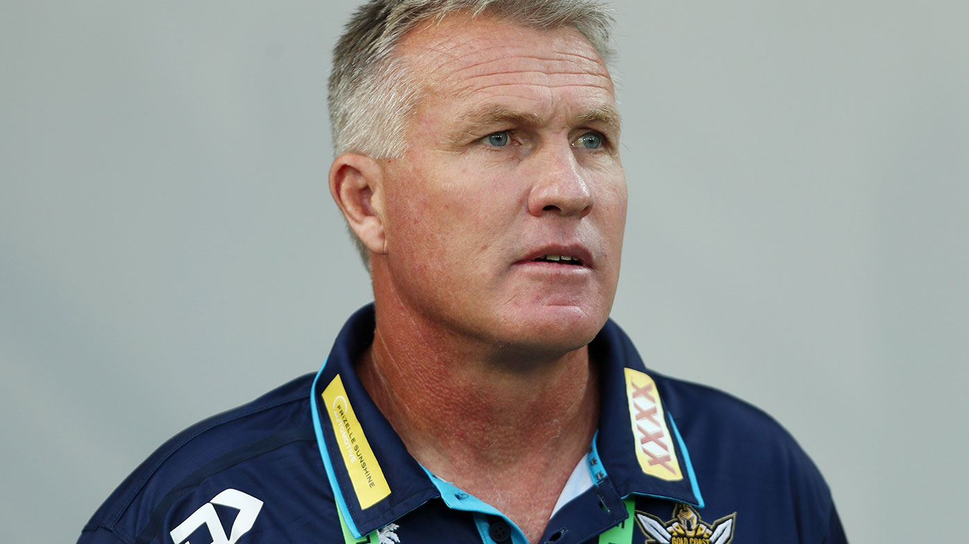 Former Titans coach Garth Brennan, prior to his sacking in 2019.