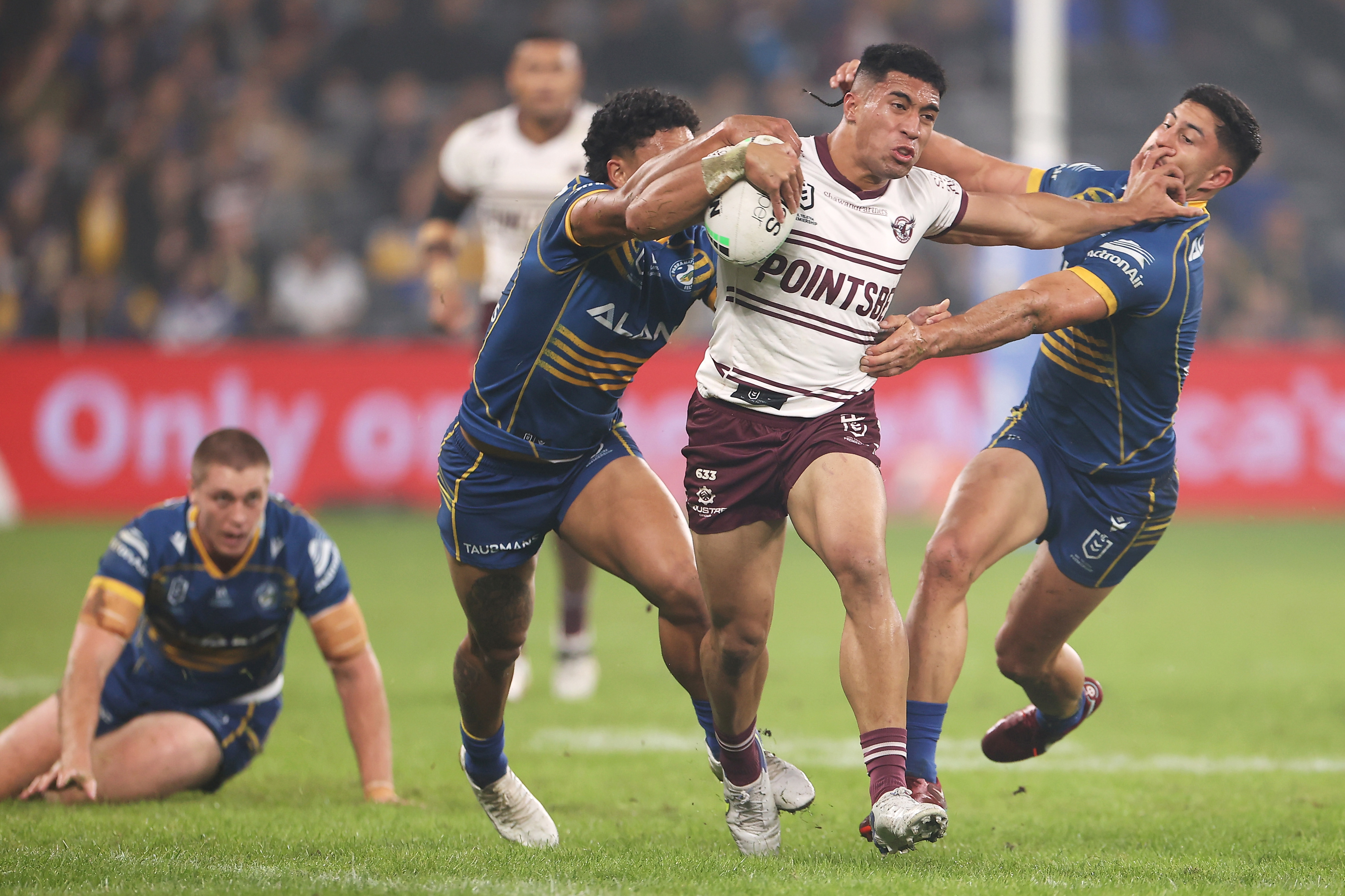 Tolutau Koula of the Sea Eagles.