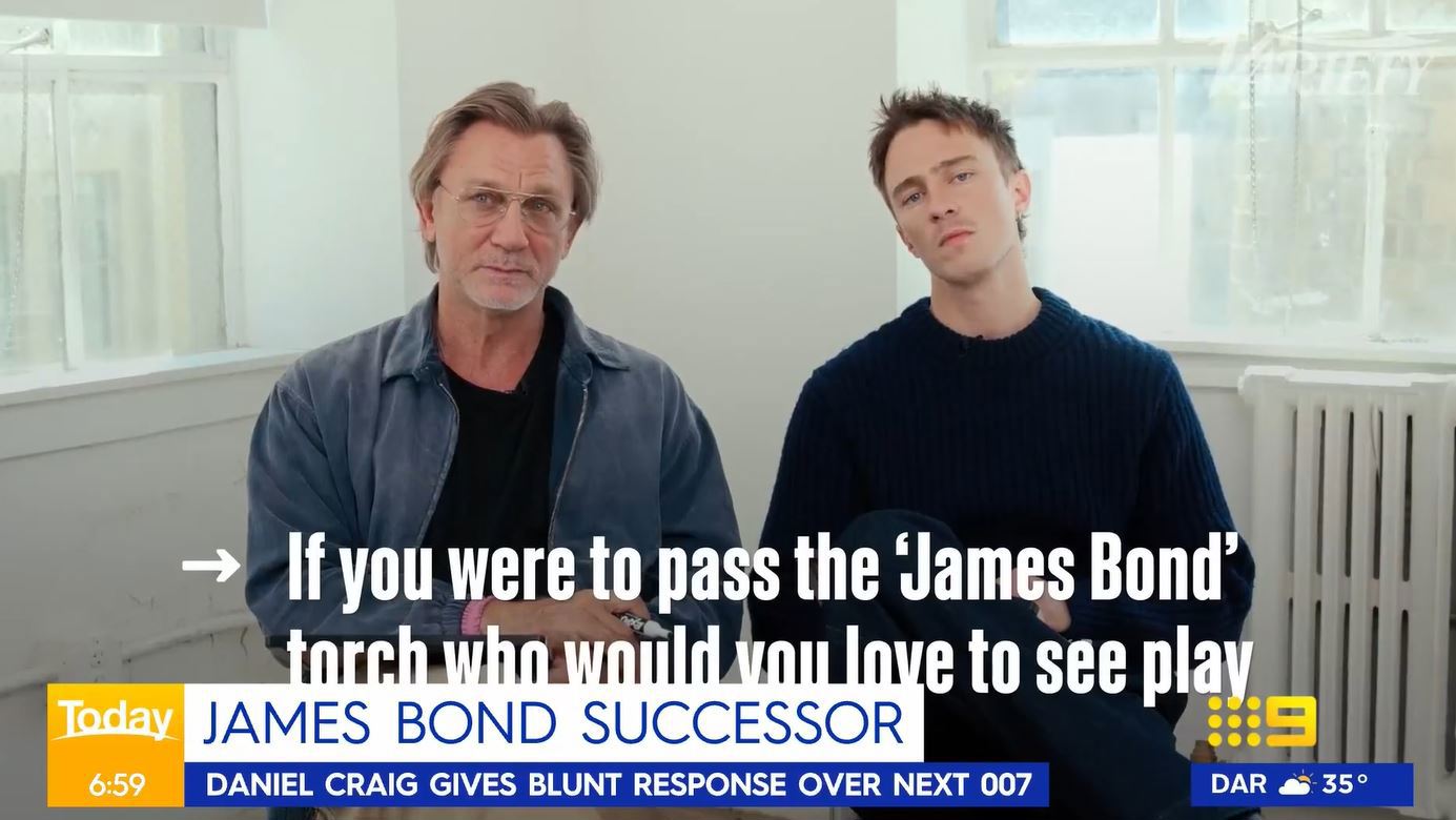 Daniel Craig talks James Bond successor