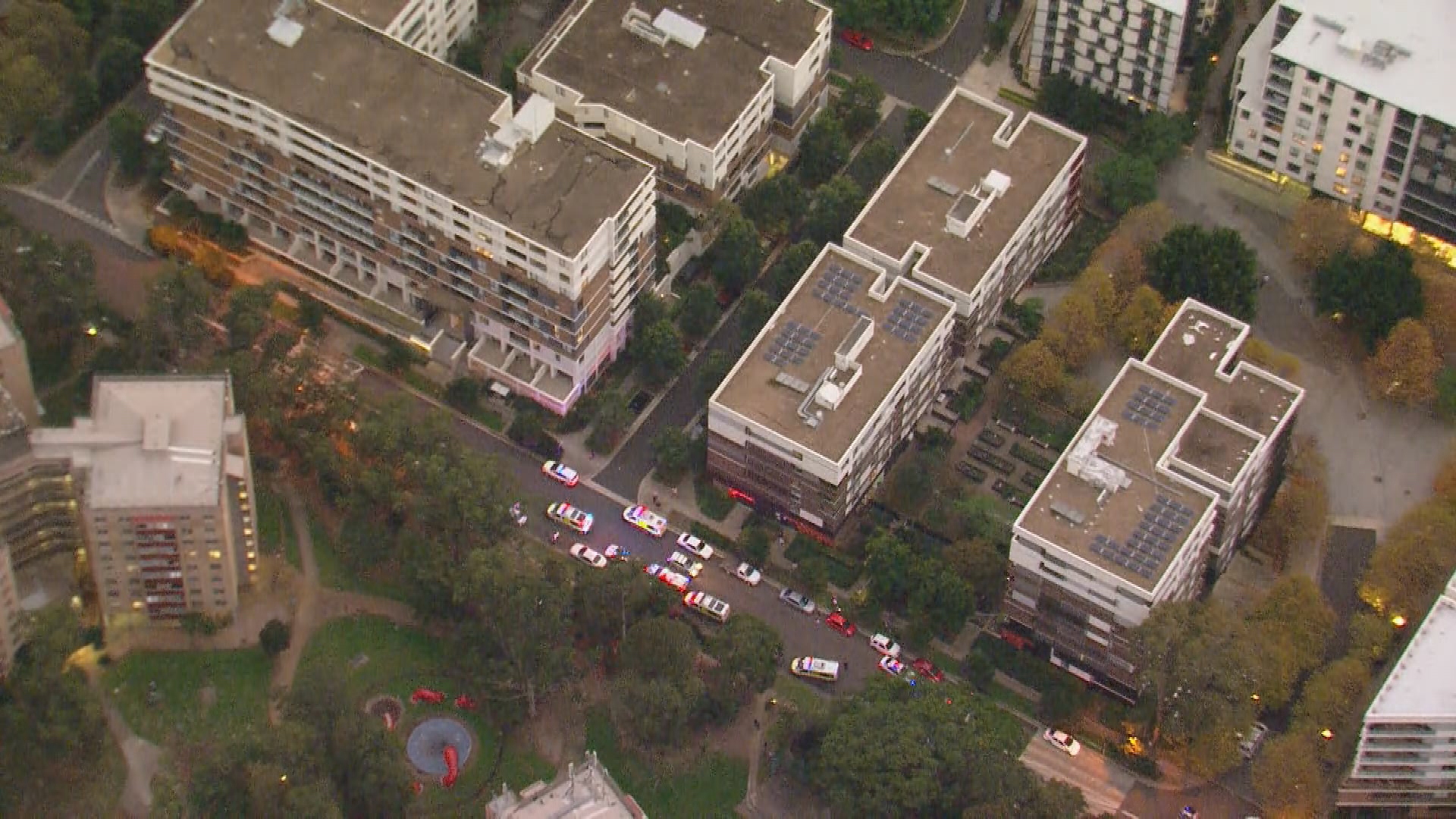 A toddler has been found dead in a Riverwood unit complex about 4pm.