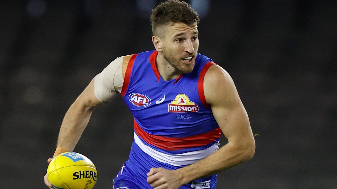 Marcus Bontempelli of the Bulldogs 