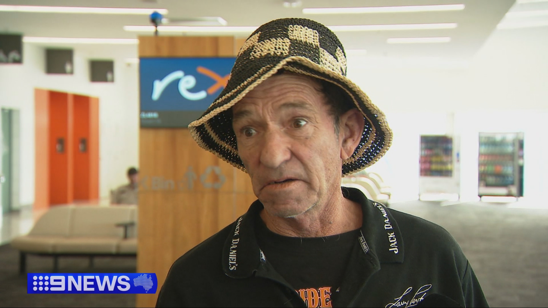 Rex Airlines passenger Warwick Beverley.