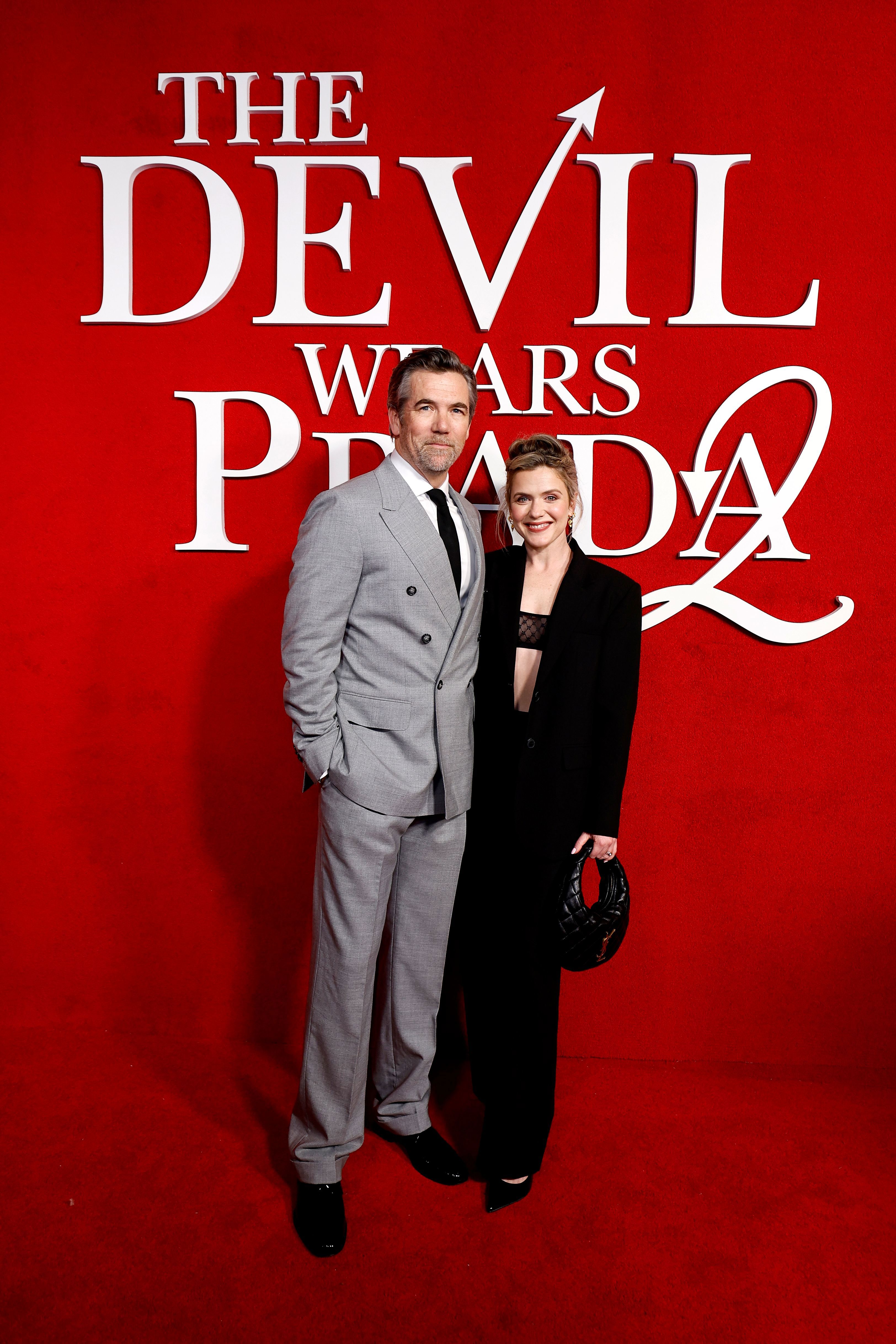 Patrick Brammall and Harriet Dyer attends 