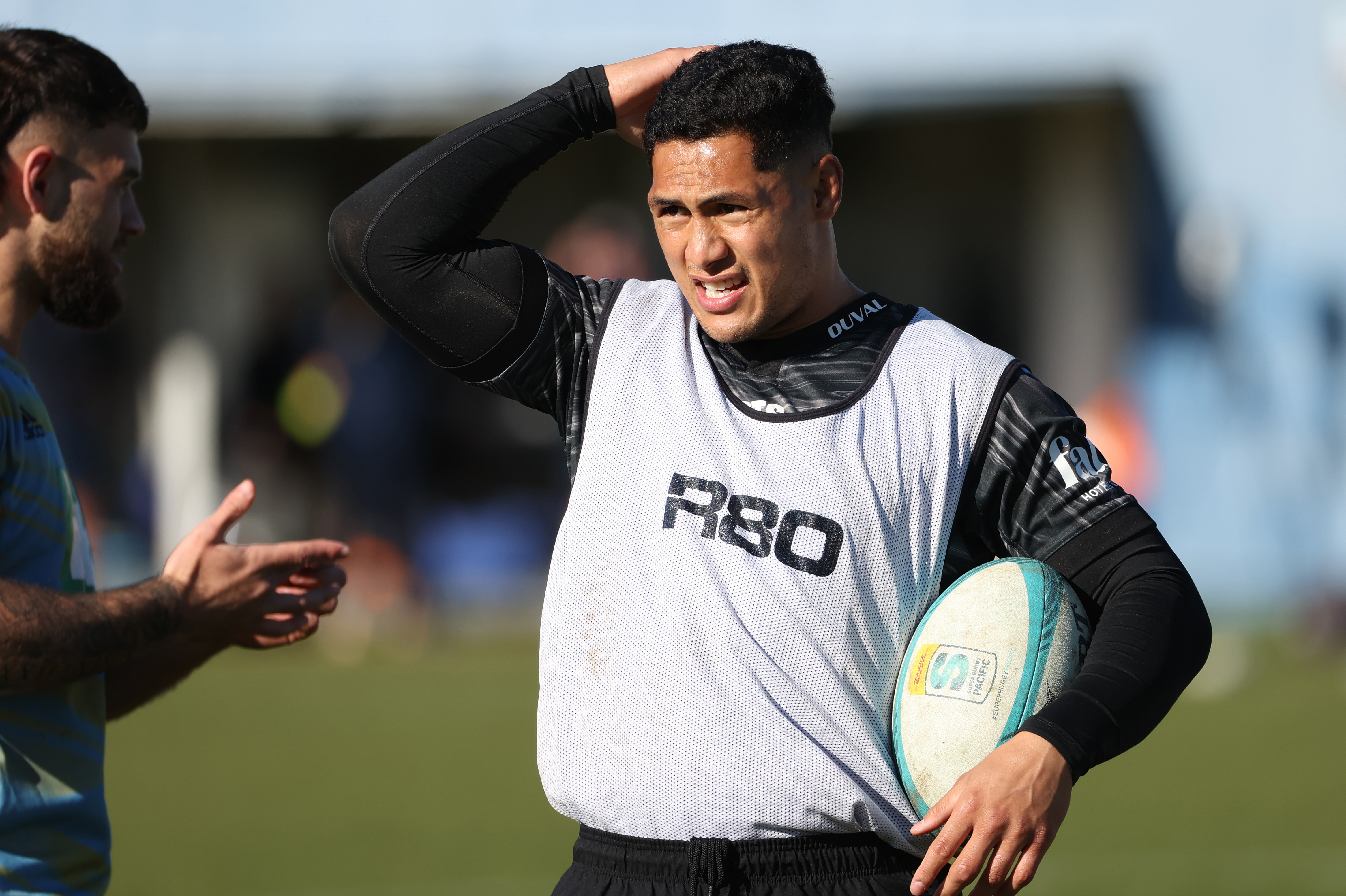 Roger Tuivasa-Sheck trained with the Blues before being knocked out in the semi-finals.