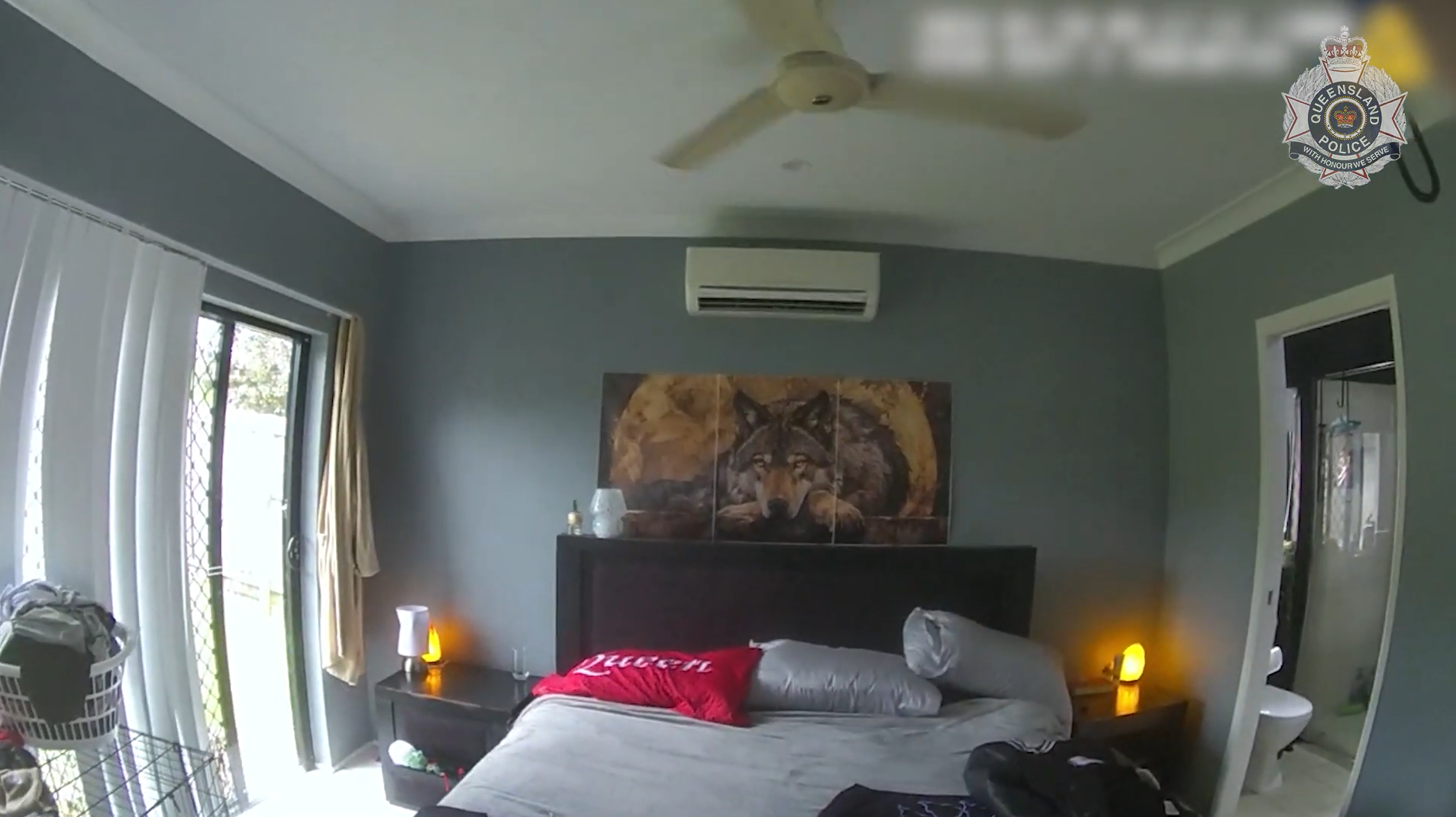 An alleged Lone Wolf bikie associate is one of two men charged over the kidnapping and extortion of a woman in Far North Queensland.