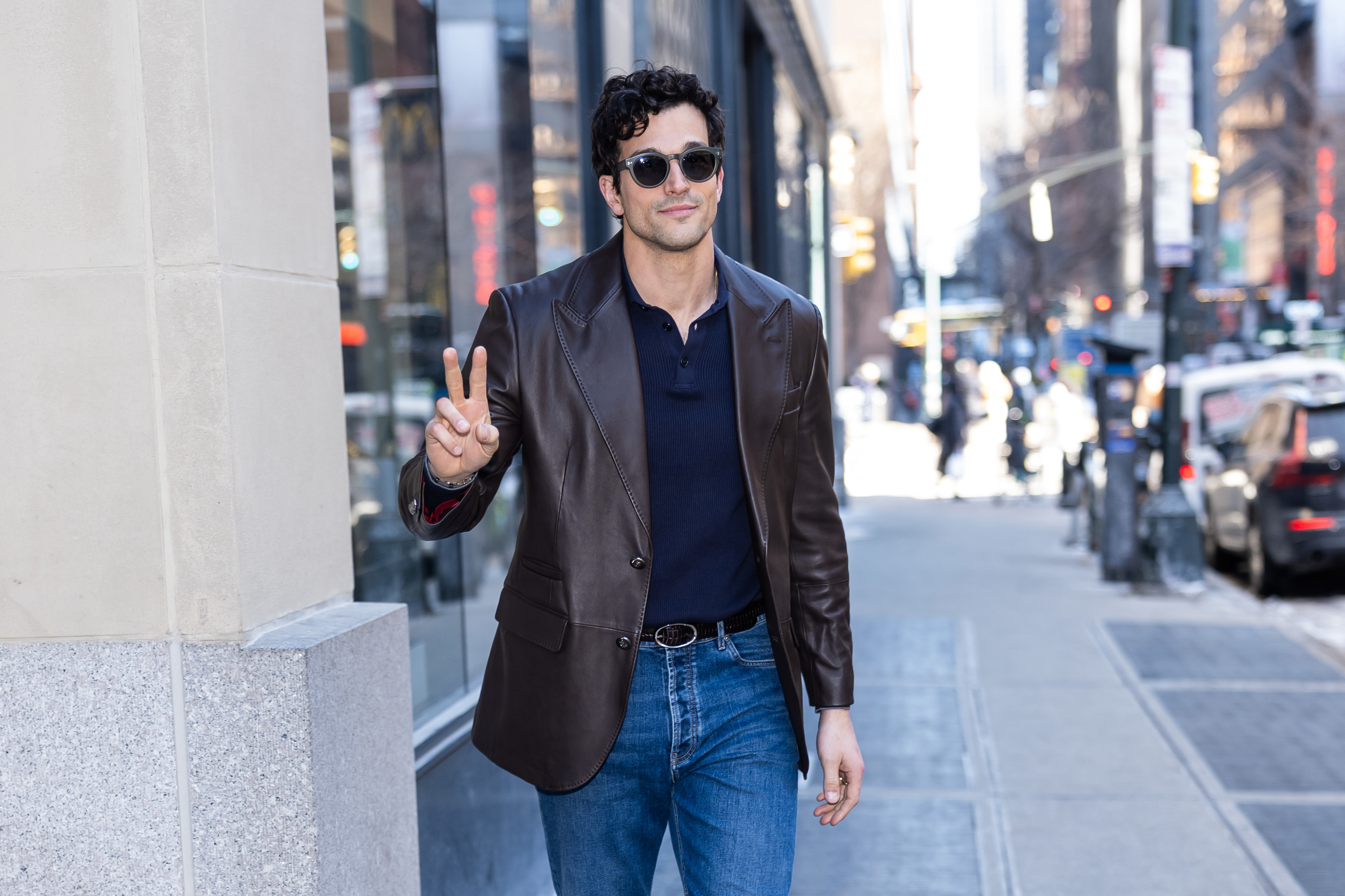 Paul Anthony Kelly is seen in Midtown on February 05, 2026 in New York City.