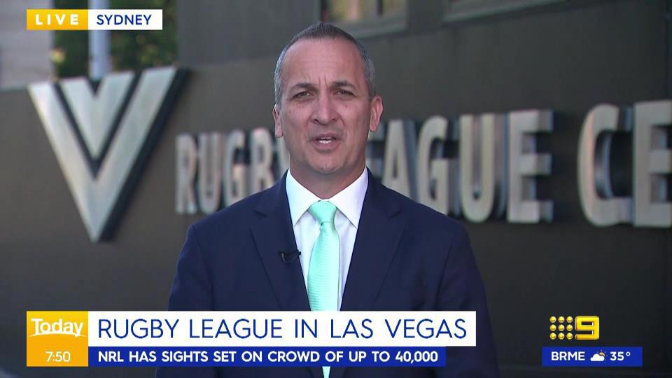 NRL boss Andrew Abdo speaks to Today.