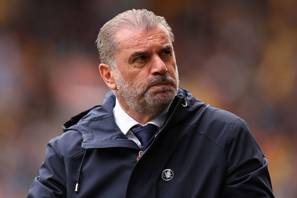 Ange Postecoglou, manager of Tottenham Hotspur.