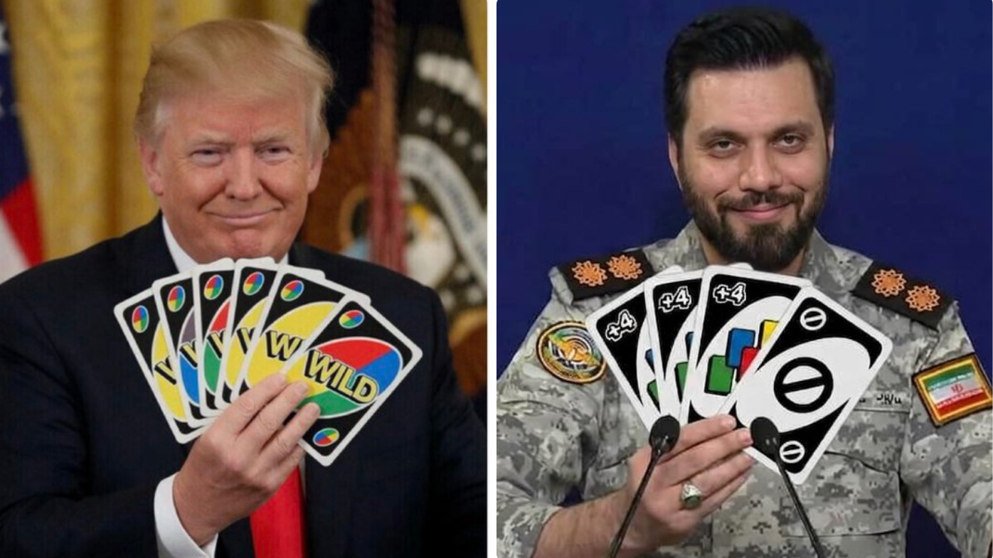 Iran claps back at Trump in petty meme war